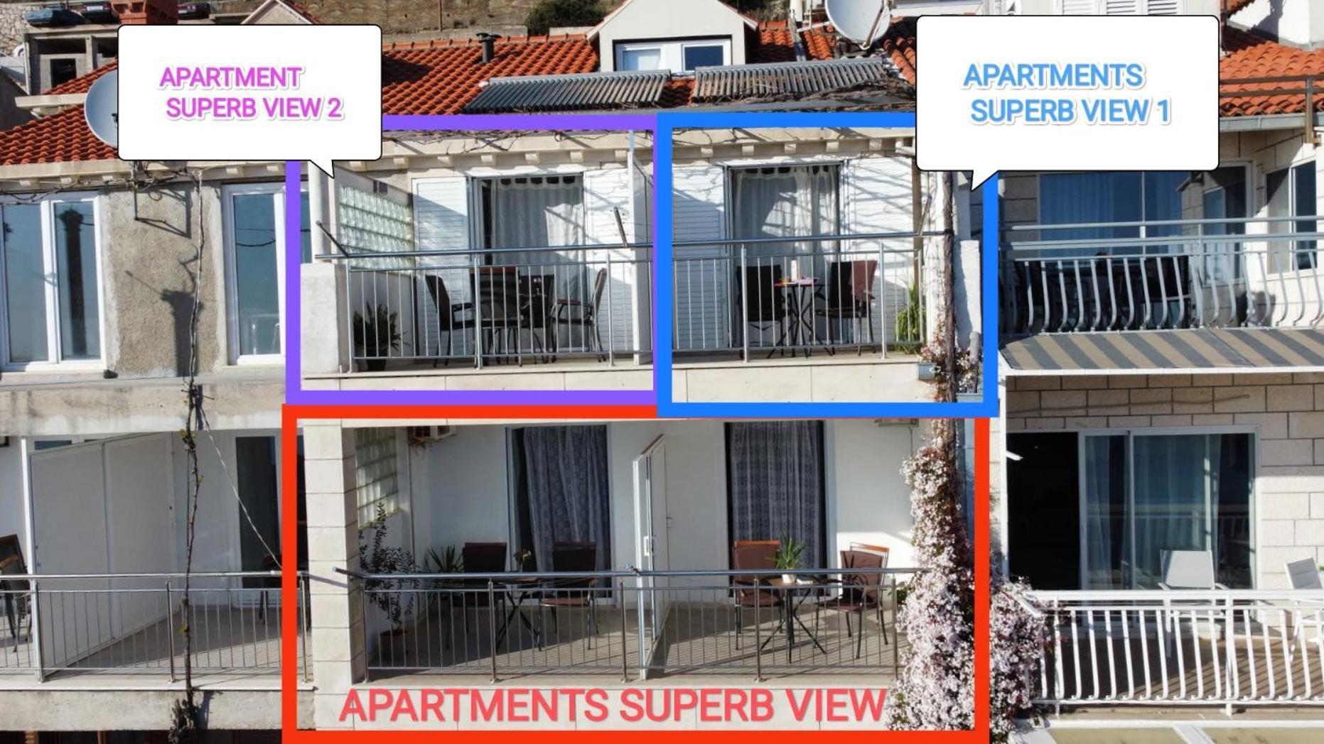 Apartments Superb View Dubrovnik Bagian luar foto